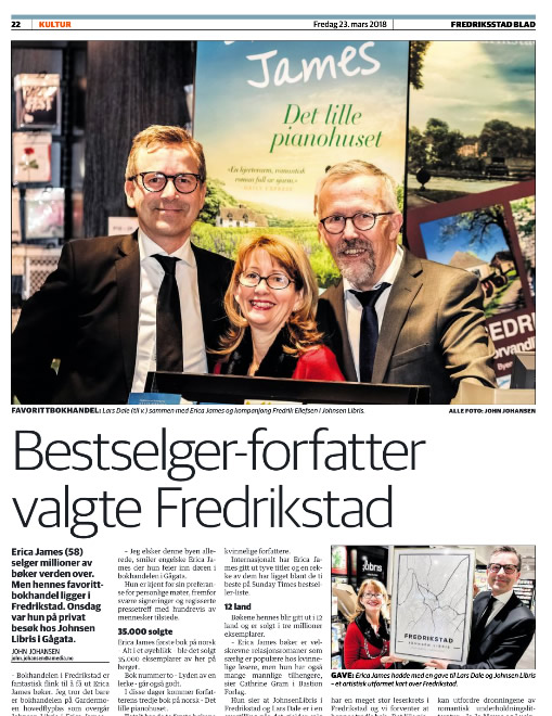 Headline news in Fredricksstad